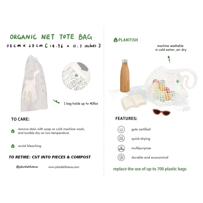 Organic Net Tote Bag