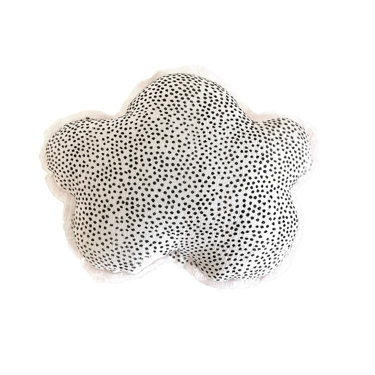 Cloud Shaped Pillow-Speckled Print